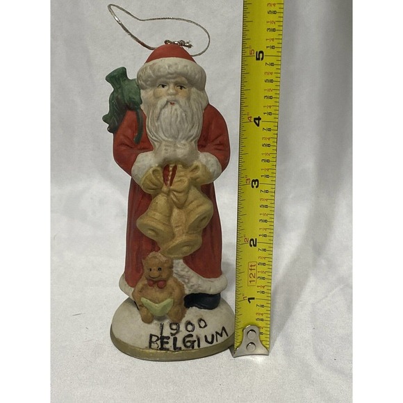 Vintage - 5.5” Santa Claus Belgium 1900 Christmas Figurine Holiday Ornament - Picture 5 of 6